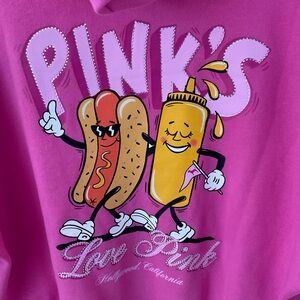 Victoria’s Secret Pinks x Pink hoodie in a size small